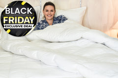 80% Hungarian Goose Down Autumn Weight Duvet - Made in NZ