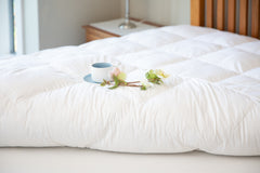 Eiderdown White Goose Down Mattress Topper