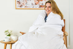 50% Hungarian Duck Down Winter Weight Duvet - Made in NZ