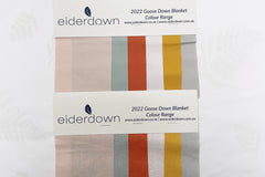 Blanket Colour Range Sample Swatch